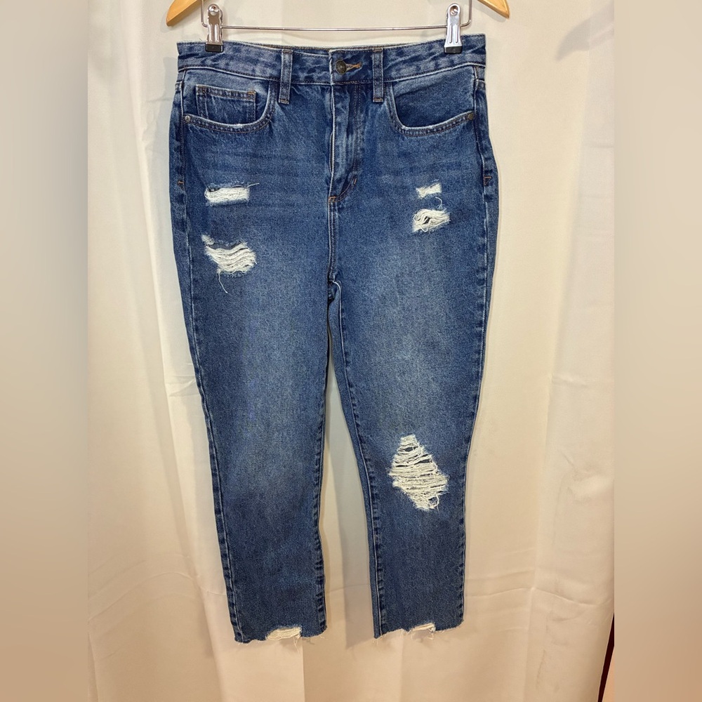 Sam Edelman Stiletto Straight High Rise Straight Crop Jeans 8/29